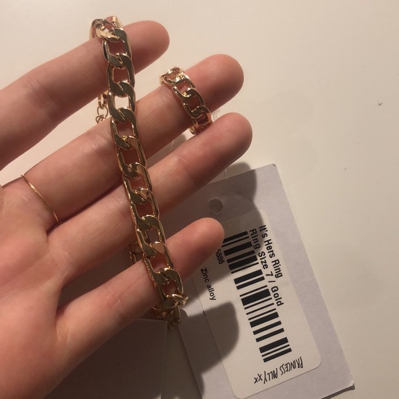 princess polly bracelet and ring set - Picture 2 of 5